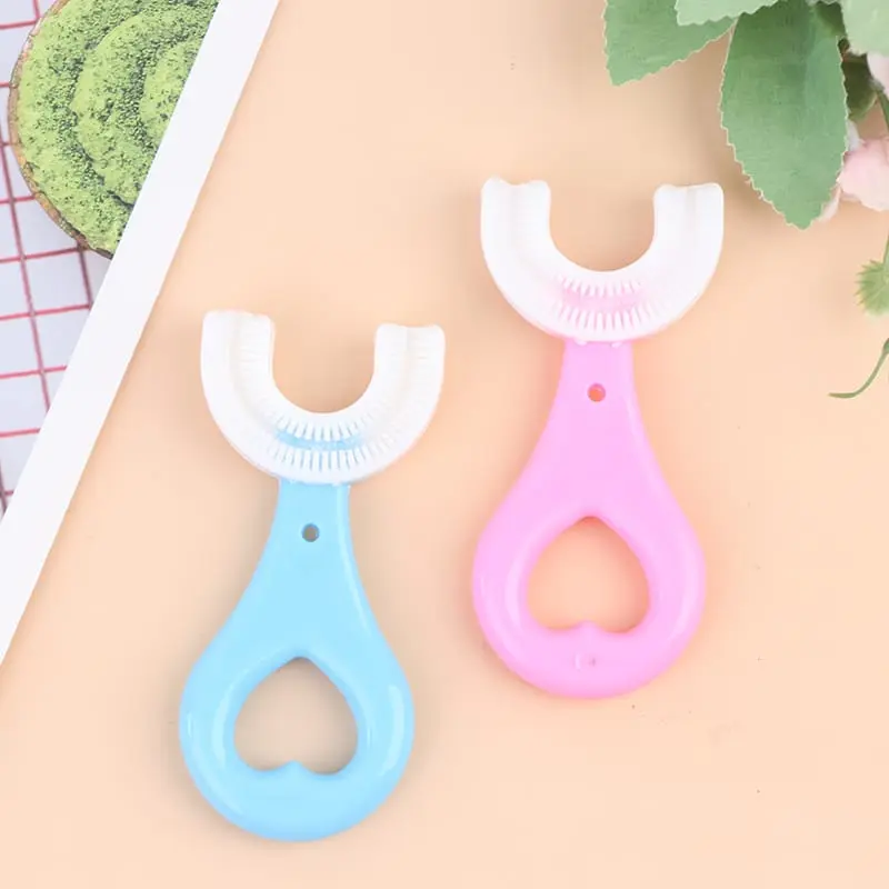 U-Shaped Toothbrush for Kids – 360° Gentle Cleaning