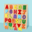 Toddler Wooden Jigsaw Alphabet & Number Learning Toys