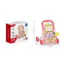 Huanger Baby Musical Walker With Dazzling Lights - Pink