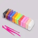 Play Dough Fomic Pack Of 12 / Polymer Clay