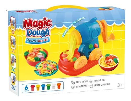 Magic Dough Colored Clay Set