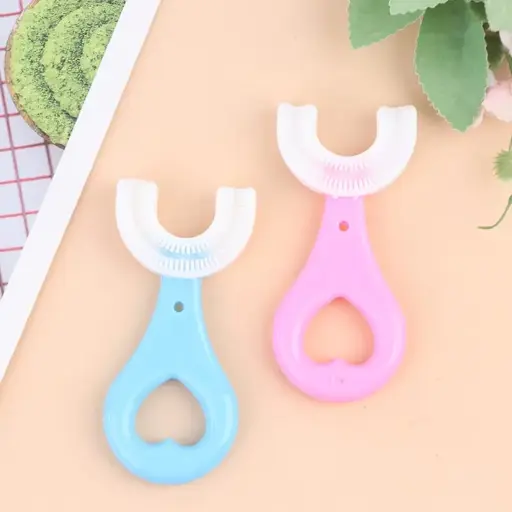 U-Shaped Toothbrush for Kids – 360° Gentle Cleaning