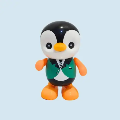 Swinging Penguin Toy – Musical Light-Up Walking Penguin for Kids