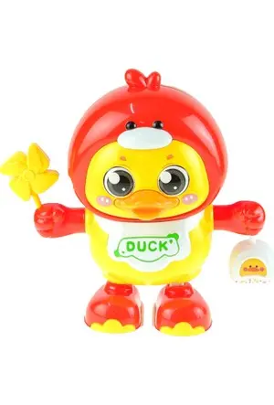 Electronic Musical Dancing Duck Interactive Pet Toy 